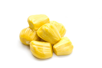 Jack fruit isolated on white background