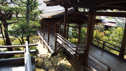 京都仁和寺回廊