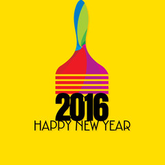 happy new year 2016 vector 