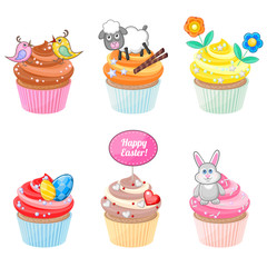 Easter cupcakes