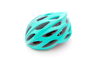 Bicycle helmet isolated on white background