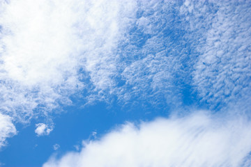Blue sky and cloud