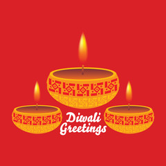 diwali festival concept vector illustration 