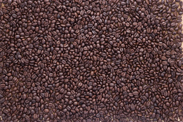 Coffee beans background - 93887641