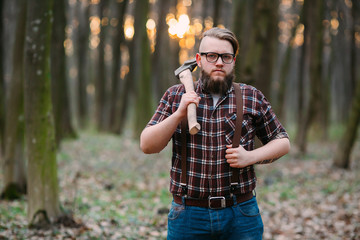 bearded man