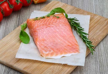 Salted salmon