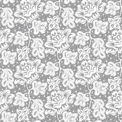 Floral lace pattern