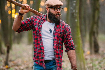 bearded man
