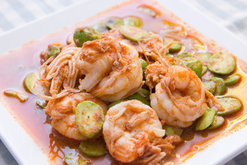 Fried shrimp paste Sato