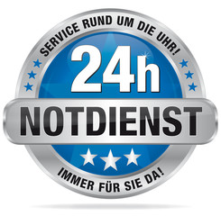 24h Notdienst - Service rund um die Uhr! Immer für Sie da!