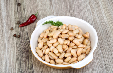 Canned white beans