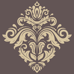 Damask  Oriental Pattern