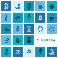Saint Patricks Day Icon Set