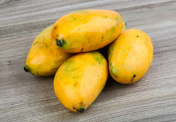 Ripe yellow mango