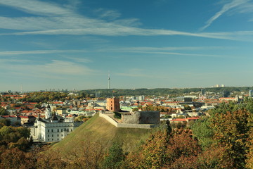 Vilnius,panorama of the city