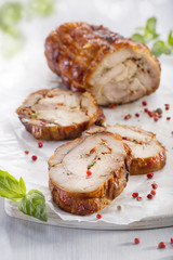 Chicken meat roll