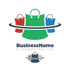 Shop logo icon Vector