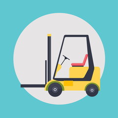 Warehouse icons logistic blank and transportation, storage vecto