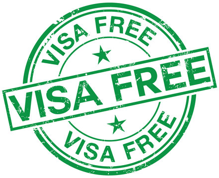 visa free stamp