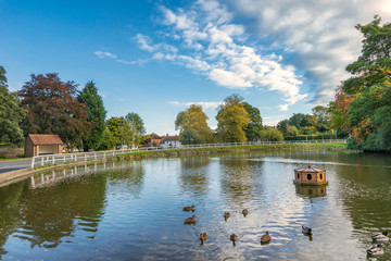 Fototapeta premium Bishop Burton a small village in east Yorkshire