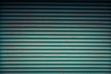 Obraz premium Closed overhead door background texture