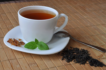 tea mint and cristal brown sugar