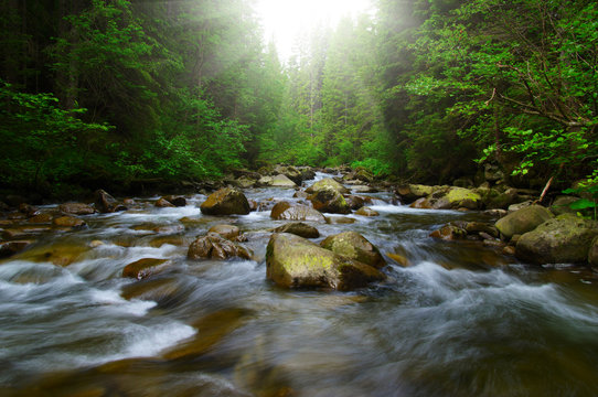 Mountain river