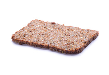 A piece of rye bread