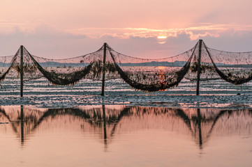 Obraz premium Fischgarten auf der Nordseeinsel Föhr