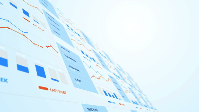 Business graphgrowth progress  for use in presentations, education manuals, design, etc.