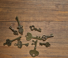 vintage keys
