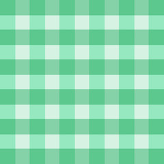 Checkered tablecloths green