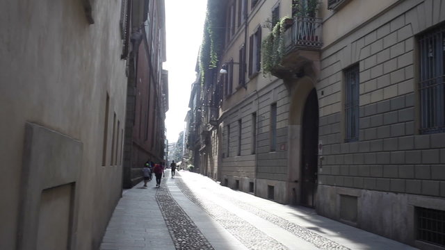 View of Brera district