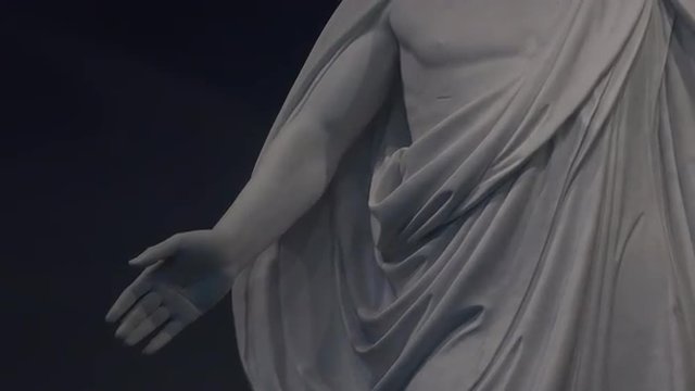 Washington DC Temple LDS Mormon Church Jesus Christ hand to face 4K 002