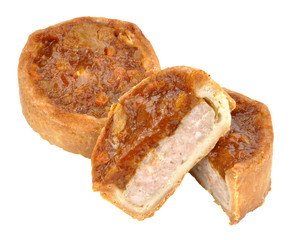 Chutney Topped Pork Pies