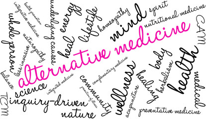 Alternative Medicine Word Cloud