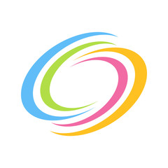 Fototapeta premium Initial S Abstract Galaxy