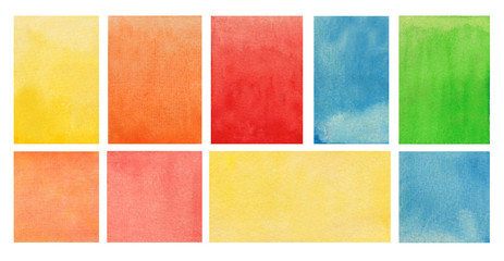 Fototapeta premium watercolor background texture. painting on paper