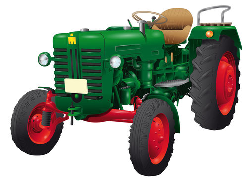 Gr&uuml;ner Traktor