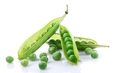 Fresh garden peas