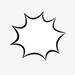 Nice comic speech bubble