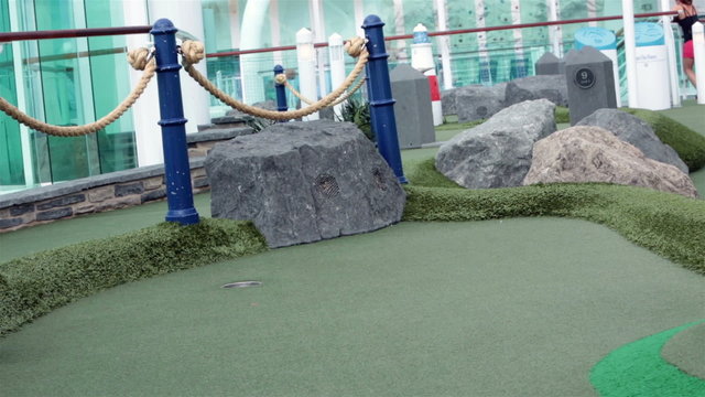 Miniature golf cruise ship Caribbean recreation HD 1802