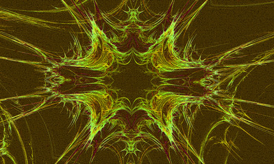  Fractal art background for creative design. Decoration for wallpaper desktop, poster, cover booklet. Abstract texture. Psychedelic. Print for clothes, t-shirt.