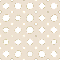background of hand drawn dots.
