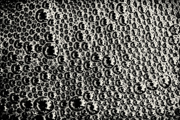 Fototapeta premium Foam Bubbles on Water Surface