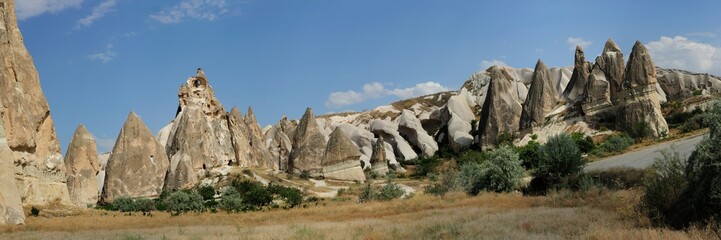 Göreme Cave City Panorama-Urgup, Nevsehir, Cappadocia Turkey