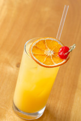 Orange cocktail / orange juice