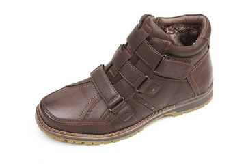 shoes on the white background