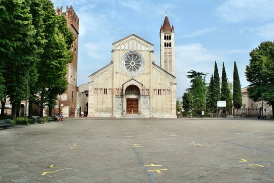 Piazza San Zeno a Verona