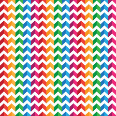 colorful zigzag seamless pattern